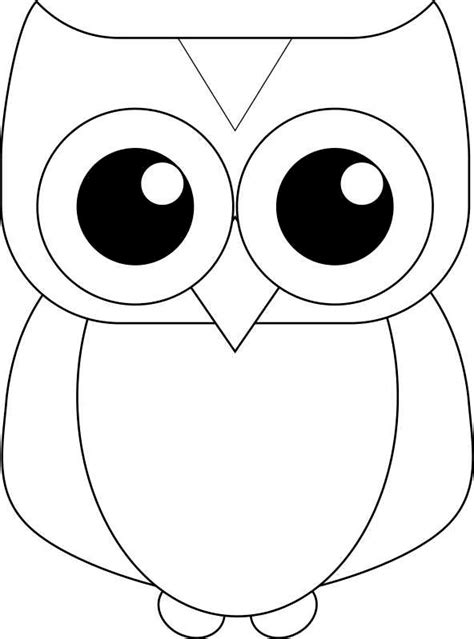 Owl Template Printable Free