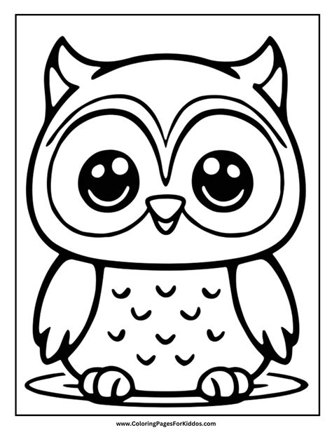 Owl Coloring Pages Printable Free