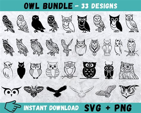 Download Owl Design For Cricut