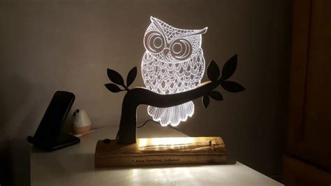 Download Owl Night Scene Vector Cut DXF Files