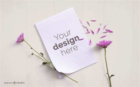 Download Owl Paper Flower Composition Files Free PSD Mockups
