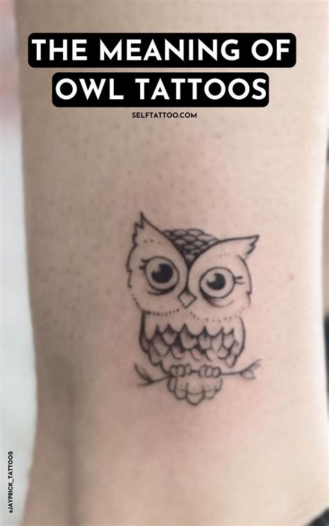 Owl Tattoo Symbol