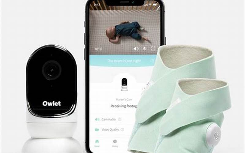 Owlet Monitor Duo Smart Sock Plus Hd Video Camera Sock