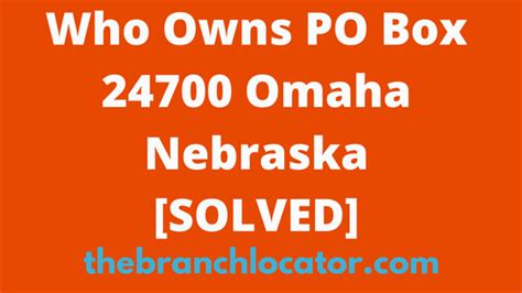 Help Keep the Magic of Letter Writing Alive: Support Your Local P.O. Box in Omaha, Nebraska