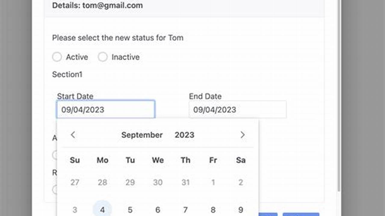 P-Calendar In Angular