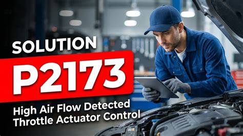 P2173 OBD-II Trouble Code: Throttle Actuator Control System - High