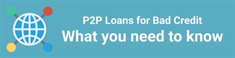 P2p Loans With Bad Credit