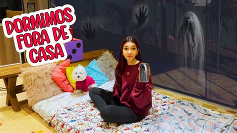 PASSAMOS A NOITE FORA DE CASA E ACHAMOS FANTASMAS 
