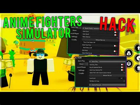 PC & MOBILE Roblox Script Anime Fighters Simulator Hack Gui 