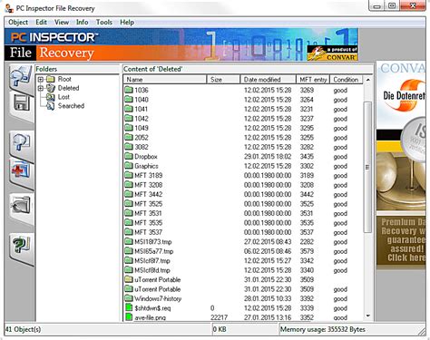 PC Inspector File Recovery