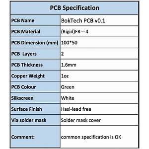 Spesifikasi PCB