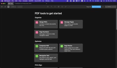 PDF Expert Interface