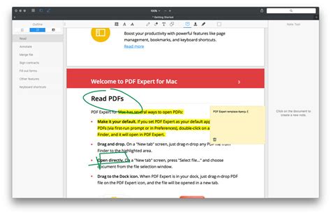 PDF Expert Mac Gratuit Limitations