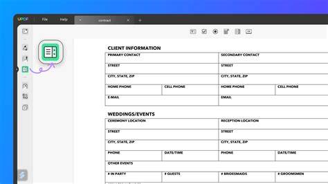 PDF Form Example