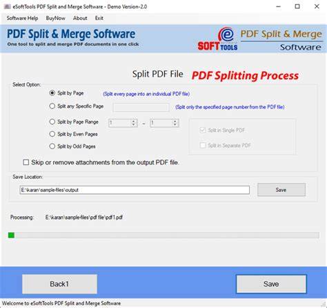 PDF Splitting Tools