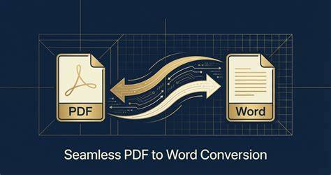 PDF to Word Conversion Challenges Image