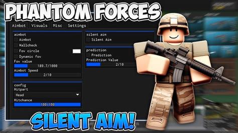 PHANTOM FORCES SCRIPT!! SILENT AIM ATUALIZADO 