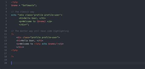 PHP HTML Code