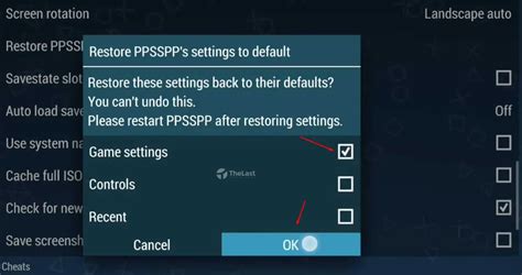 PPSSPP Emulator Settings to ward off Lagging or wrongdoing