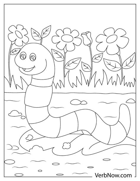 Printable Book About Worm