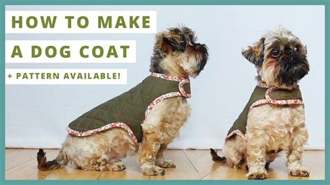 Printable Patters For Simple Dog Coats