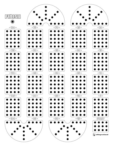 Printable Png Cribbage Templates