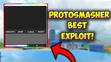 PROTOSMASHER - Fury Roblox Exploits Best Place To Get Roblox 
