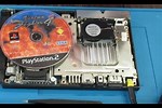 PS2 Slim Disc Drive No Spin