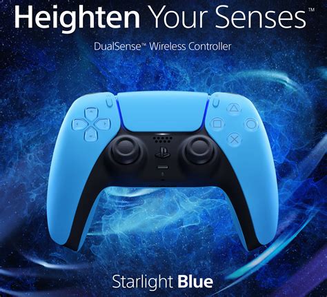 PS5 DualSense Starlight Blue Preorder
