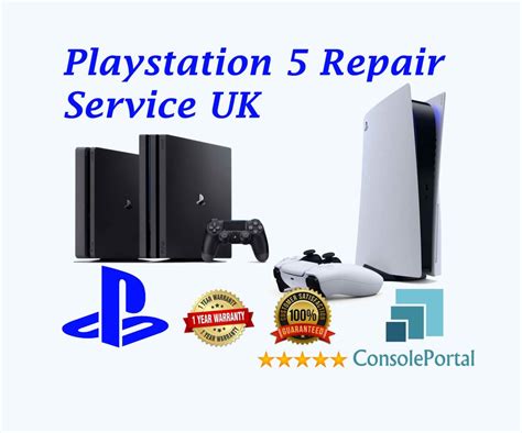 PS5 Repair Technician Examining Console