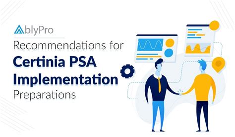 An infographic with four steps: 1. Standardize Workflows, 2. Integrate with CRM/Accounting, 3. Team Adoption, 4. Data-Driven Decisions