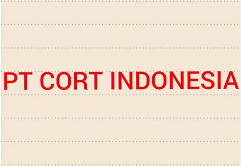 Logo PT Cort Indonesia