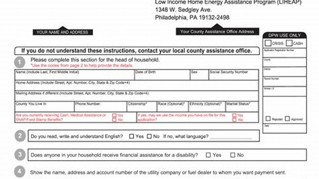 Pa Liheap Application 2024