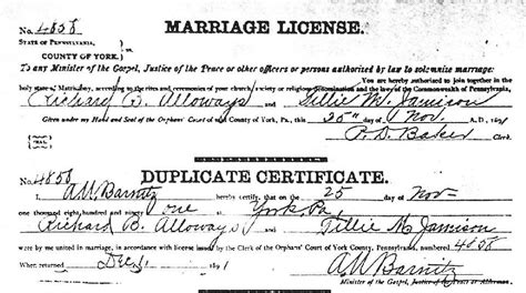 Discovering Your Roots: How to Conduct a Comprehensive Pennsylvania Marriage License Search