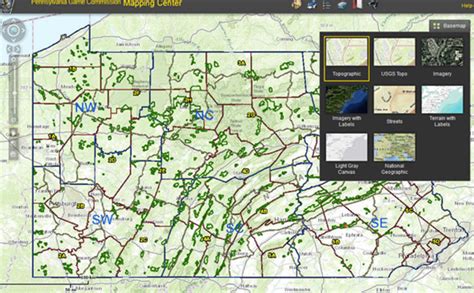 Pa State Game Lands Maps