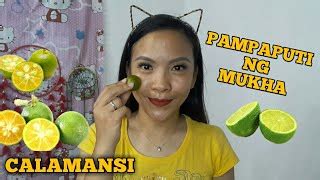 Paano Gamitin Ang Kalamansi Sa Mukha