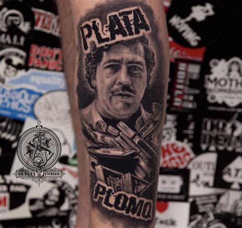 Pablo Escobar Tattoo