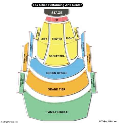Pac Seating Chart With Seat Numbers