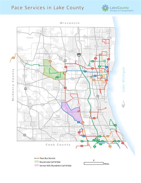 Priority Corridors for Future Development Pace Suburban Bus