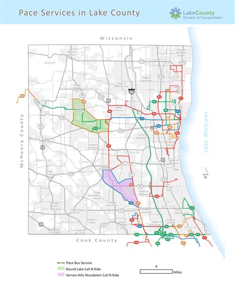 Priority Corridors for Future Development Pace Suburban Bus