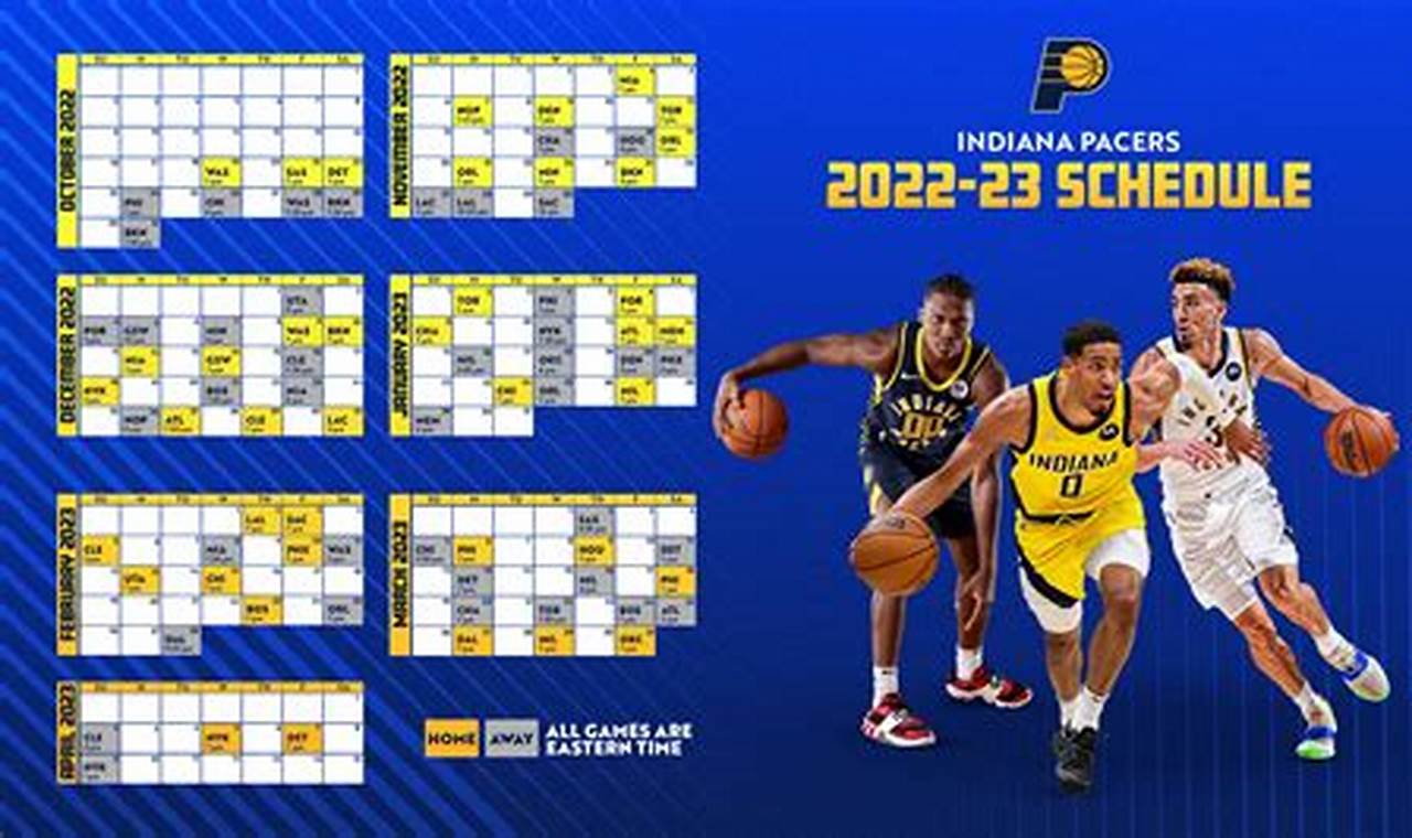 Pacers Schedule 2024 2024 Printable