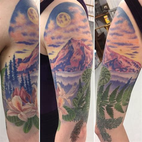 Pacific Northwest Tattoo by Charlie