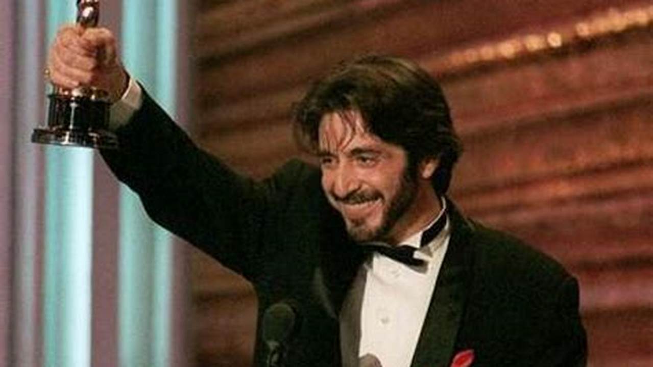 Pacino, An Acting Legend, Won The Oscar For Best Actor In 1993 For Scent Of A Woman., 2024