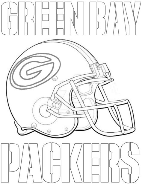 Packers Coloring Pages