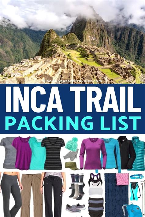 Packing For Machu Picchu