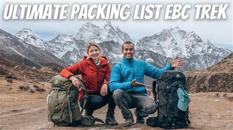 Packing List Donkey Trek