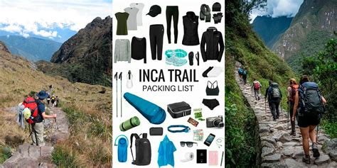 Packing List Inca Trail
