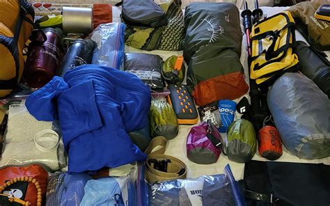 Packing List Machame Route