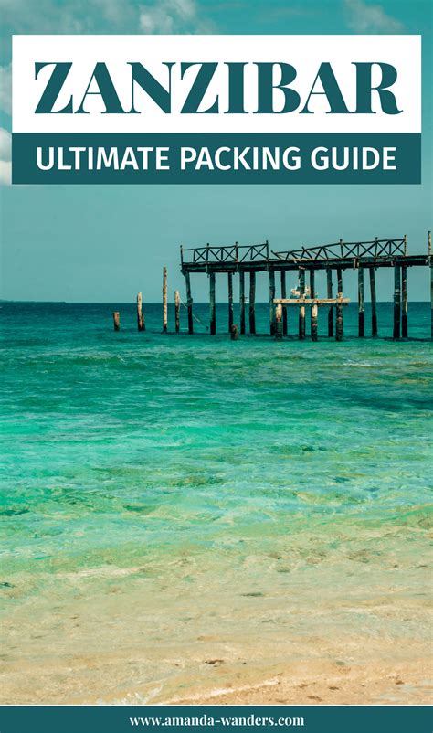 Packing List Tanzania Zanzibar