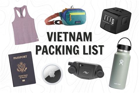 What to bring for Vietnam Tour